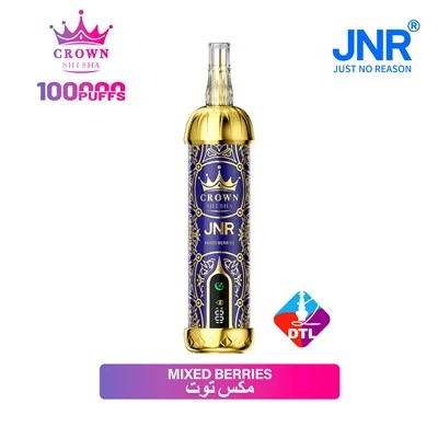 Jnr Crown Shisha 100k Vape Indiúscartha